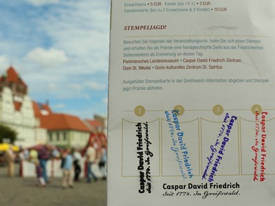 Ein Tag mit Caspar David Friedrich 2015 - Stempeljagd
