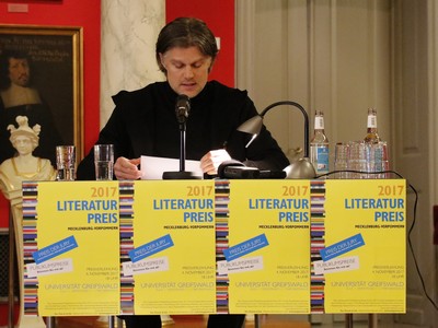Literaturpreis Mecklenburg-Vorpommern 2017 - André Hatting