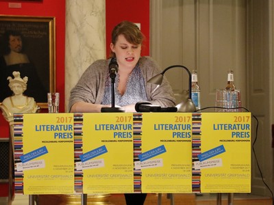 Literaturpreis Mecklenburg-Vorpommern 2017 - Berit Glanz