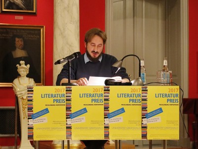 Literaturpreis Mecklenburg-Vorpommern 2017 - Sven Hirsekorn