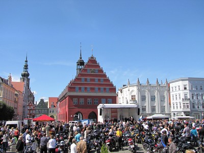 1. Motorradgottesdienst in Greifswald