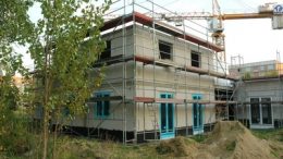 Baustelle des Greifswalder Elternhauses